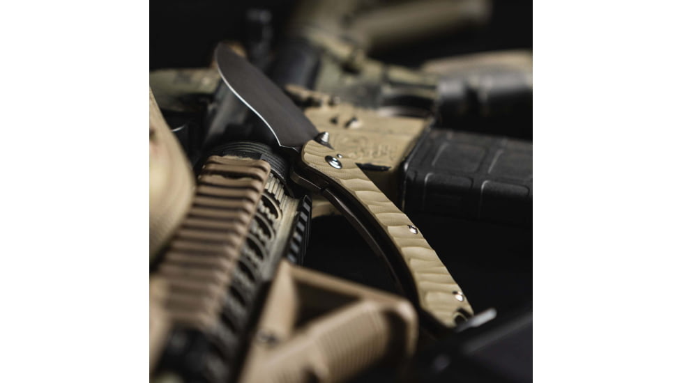 Toor Knives XT1 Bravo Folding Knife, 3.25in, CPM S35VN Steel, Stainless Steel Handle, G10, XT1-Bravo-G10