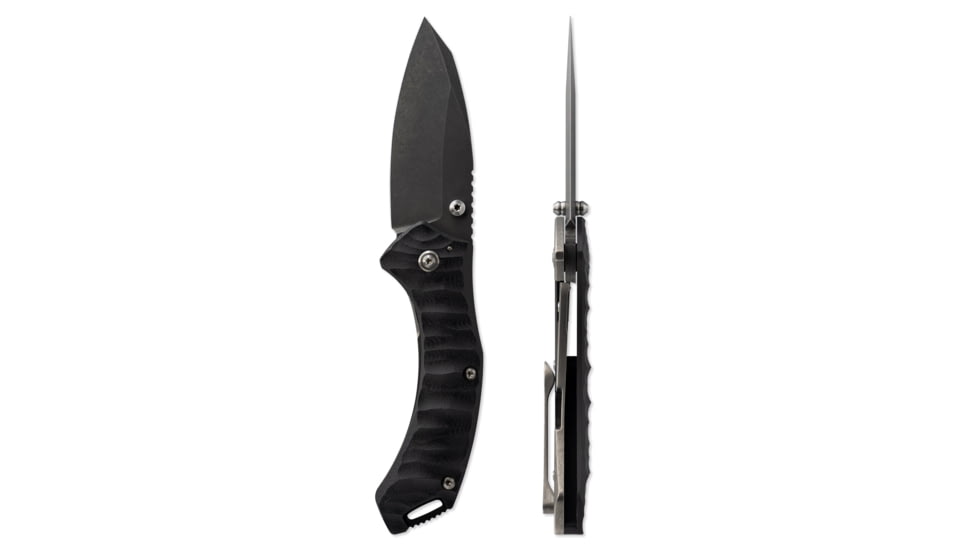 Toor Knives XT1 Charlie Folding Knives, Stealth, XT1-Charlie-Stealth