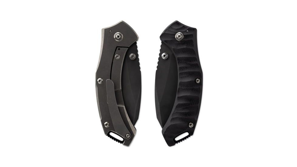 Toor Knives XT1 Charlie Folding Knives, Stealth, XT1-Charlie-Stealth