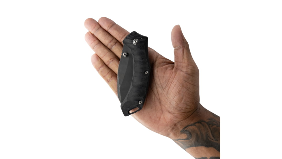 Toor Knives XT1 Charlie Folding Knives, Stealth, XT1-Charlie-Stealth