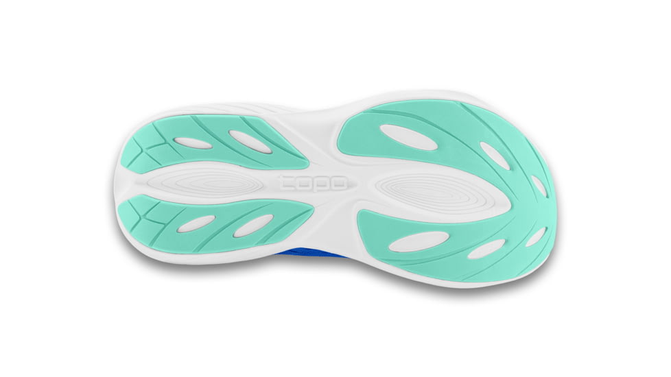 Topo Athletic Atmos Running Shoes - Womens, Blue/Aqua, 7, W069-070-BLUAQU