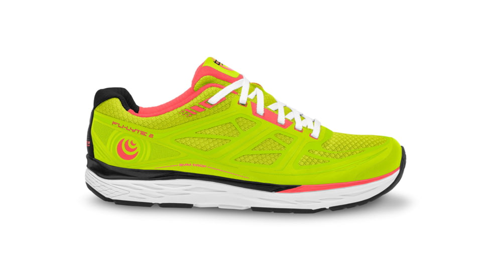 Topo Athletic Fli-Lyte 2 Road Running Shoe - Womens, Green/Coral, 11 US W019-110-GRECOR