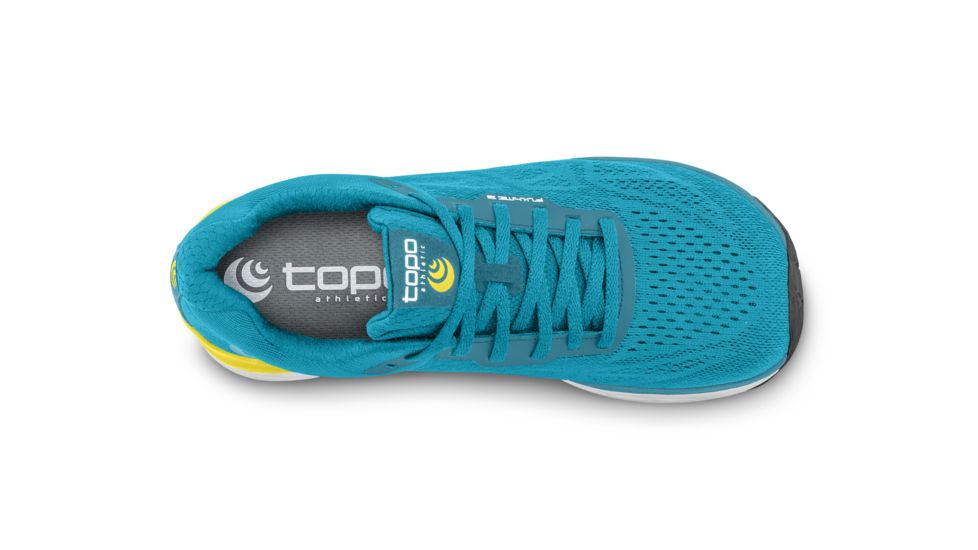 Topo Athletic Fli-Lyte 3 - Womens, Aqua / Yellow, Medium, 10, W030-100-AQUYEL