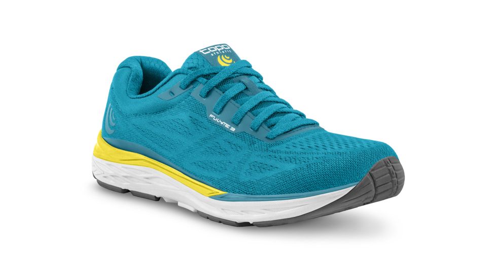 Topo Athletic Fli-Lyte 3 - Womens, Aqua / Yellow, Medium, 8, W030-080-AQUYEL