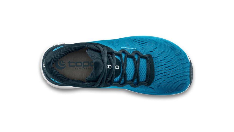 Topo Athletic Fli-Lyte 4 Road Running Shoes - Mens, Blue/White, 11, M049-110-BLUWHT