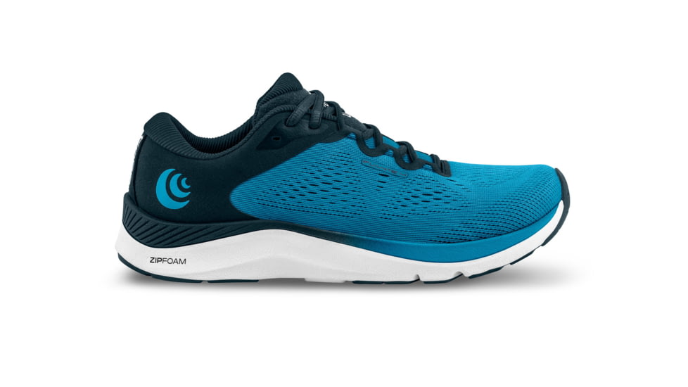 Topo Athletic Fli-Lyte 4 Road Running Shoes - Mens, Blue/White, 11, M049-110-BLUWHT