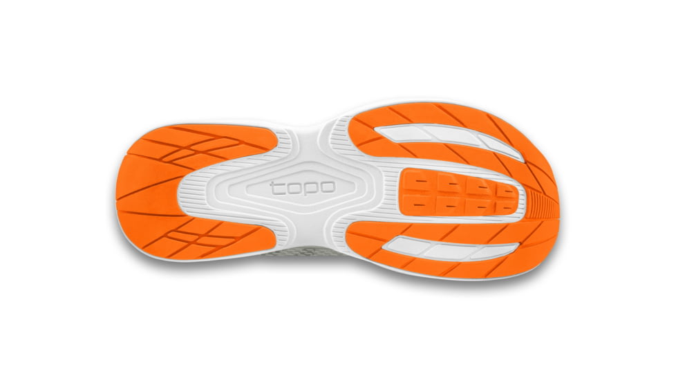 Topo Athletic Fli-Lyte 5 Road Running Shoe - Mens, Grey/Orange, 12.5, M064-125-GRYORG