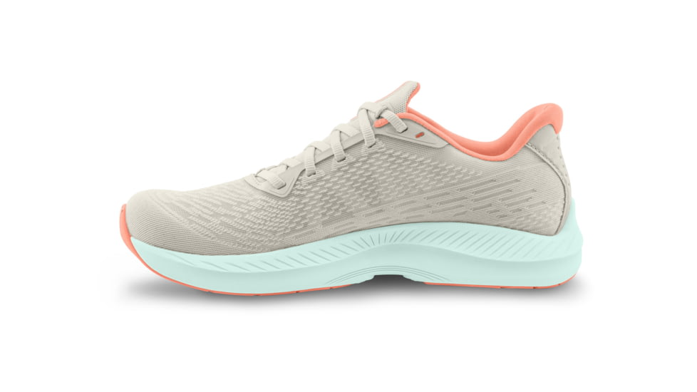 Topo Athletic Fli-Lyte 5 Road Running Shoes - Womens, Grey/Sky, 7.5, W064-075-GRYSKY