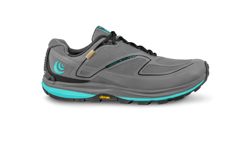 Topo Athletic Hydroventure 2 - Womens, Charcoal / Sky, Medium, 10, W027-100-CHASKY
