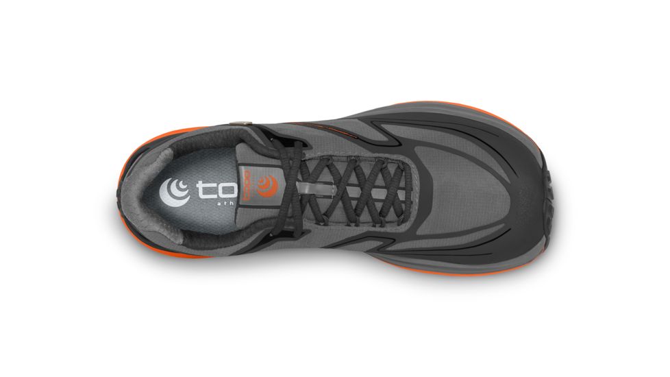 Topo Athletic Hydroventure 2 - Womens, Charcoal / Tangerine, Medium, 6, W027-060-CHATGR