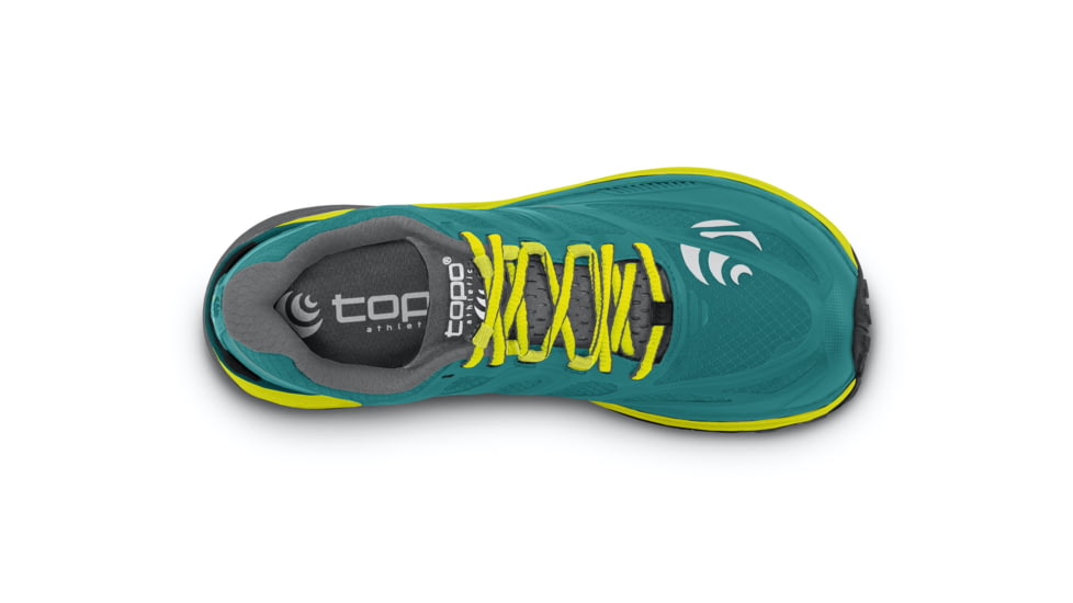 Topo Athletic M-MTN Racer Trailrunning Shoes - Mens, Teal / Lime, 9, M033-090-TEALIM