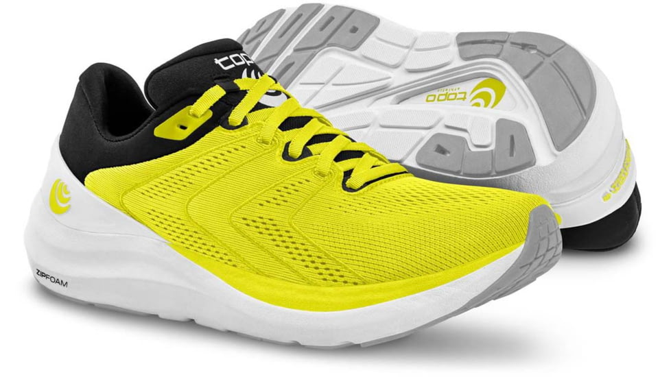 Topo Athletic M-Phantom 2 Shoes - Mens, Yellow/Black, 9, M046-090-YLWBLK