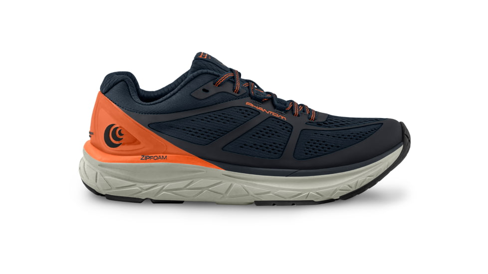 Topo Athletic M-Phantom Trailrunning Shoes - Mens, Navy / Orange, 7.5, M032-075-NAVORG