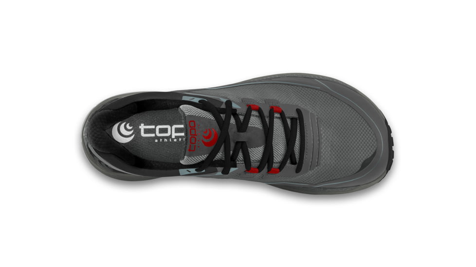 Topo Athletic M-Runventure 3 Trailrunning Shoes - Mens, Grey / Red, 13, M035-130-GRYRED