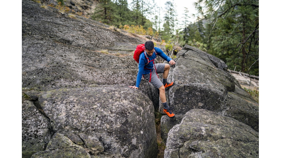 Topo Athletic M-Trailventure Hiking Boots - Mens, Orange / Black, 13, M036-130-ORGBLK