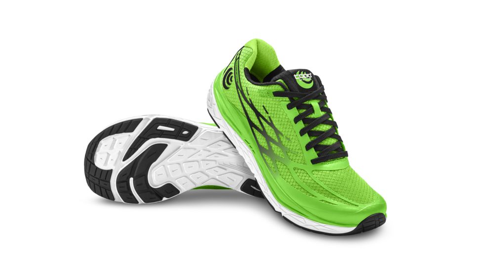 Topo Athletic Magnifly 2 - Mens, Bright Green / Black, Medium, 10, M021-100-BGRBLK