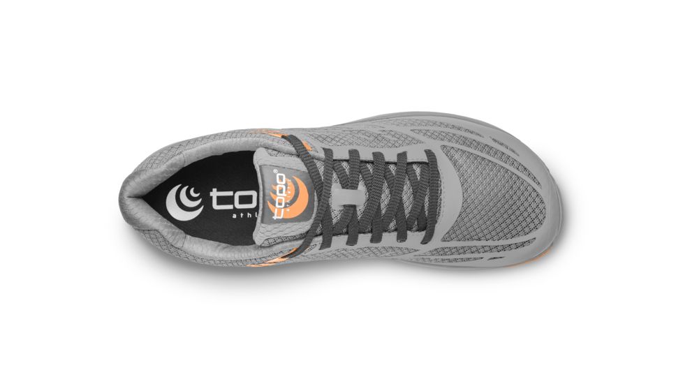 Topo Athletic Magnifly 2 - Womens, Grey / Peach, Medium, 10, W021-100-GRYPCH