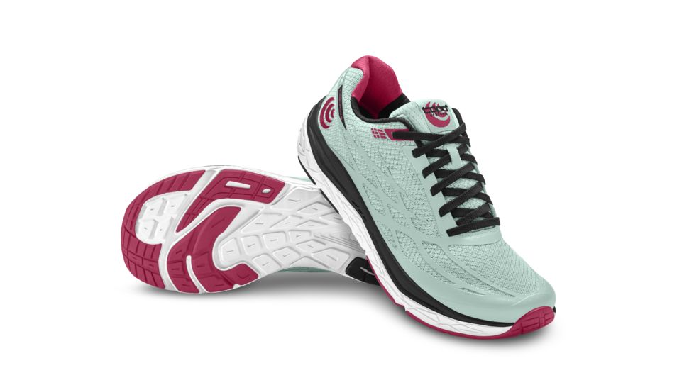 Topo Athletic Magnifly 2 - Womens, Ice / Raspberry, Medium, 10, W021-100-ICERAS