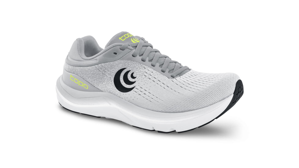 Topo Athletic Magnifly 5 Cushioned, Zero Drop Road Shoes - Mens, Grey/Black, 15.0 US, M070-150-GRYBLK