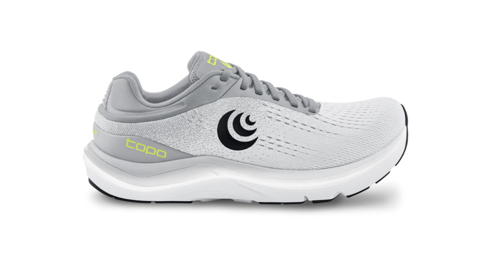 Topo Athletic Magnifly 5 Cushioned, Zero Drop Road Shoes - Mens, Grey/Black, 15.0 US, M070-150-GRYBLK