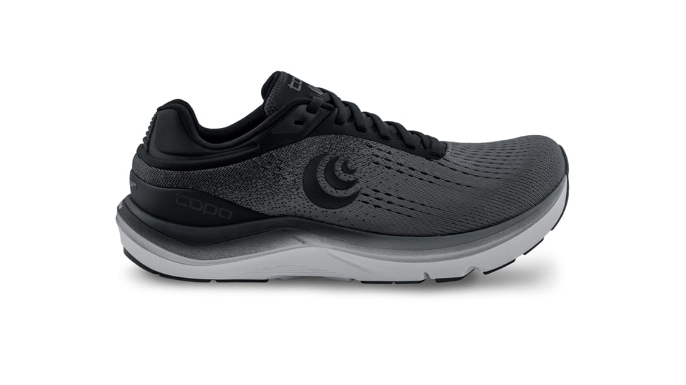 Topo Athletic Magnifly 5 Cushioned, Zero Drop Road Shoes - Men's, Charcoal/Black, 8.0 US, M070-080-CHABLK