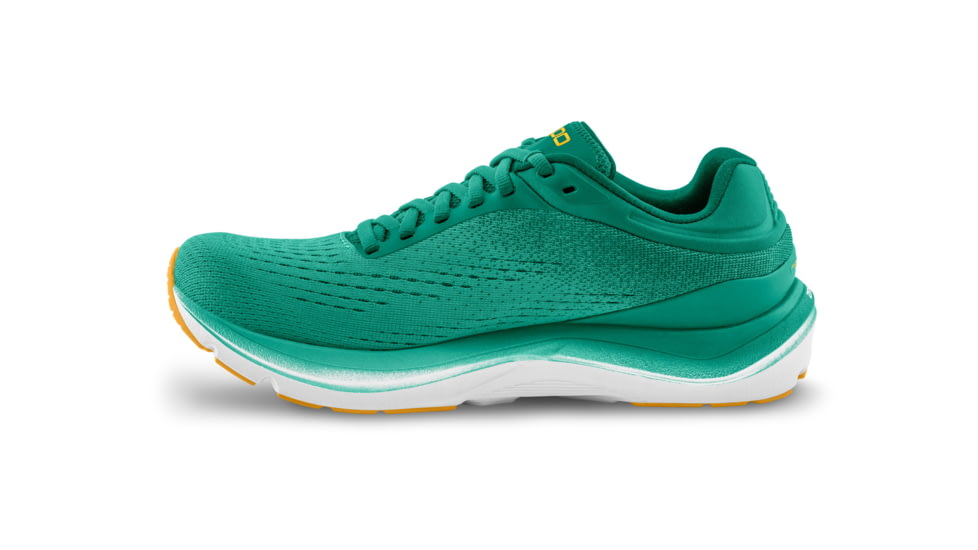Topo Athletic Magnifly 5 Running Shoes - Womens, Teal/Gold, 7, W070-070-TEAGLD