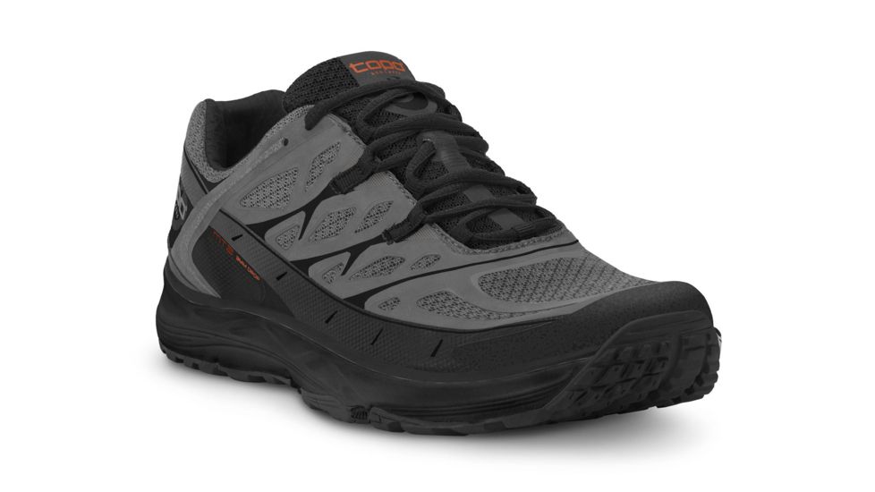 Topo Athletic MT-2 Trail Running Shoe - Mens, Grey/Black, 9.5 US, M020-095-GRYBLK