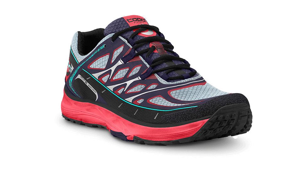 Topo Athletic MT-2 Trail Running Shoe - Women's-Indigo/Fuchsia-Medium-7.5