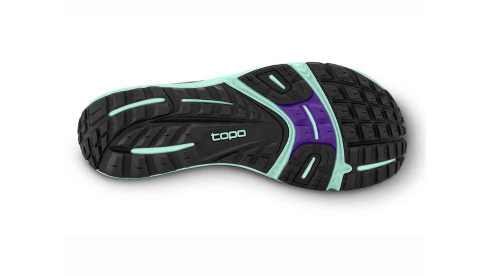 Topo Athletic MT-2 Trail Running Shoe - Womens, Black/Ice, 8 US W020-080-BLKICE