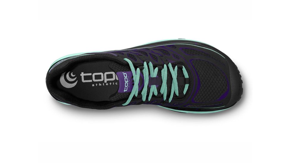 Topo Athletic MT-2 Trail Running Shoe - Womens, Black/Ice, 8 US W020-080-BLKICE