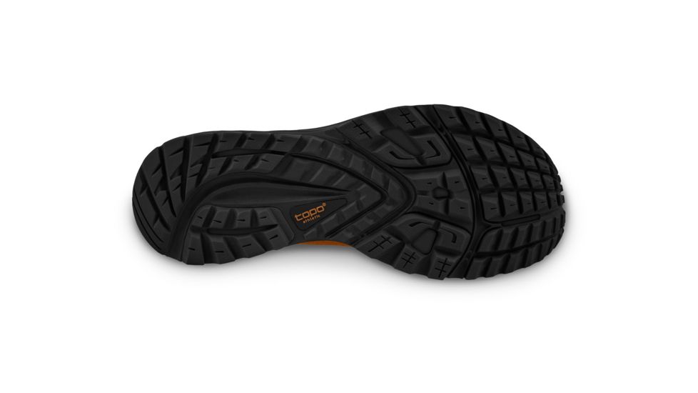 Topo Athletic MT-3 - Mens, Orange / Black, Medium, 9, M031-090-ORGBLK