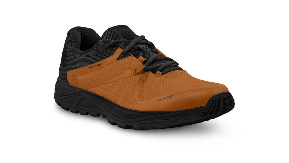 Topo Athletic MT-3 - Mens, Orange / Black, Medium, 9, M031-090-ORGBLK