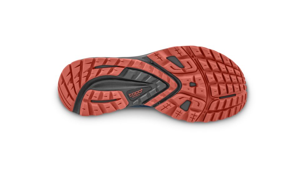 Topo Athletic MT-3 - Womens, Blue / Coral, Medium, 9, W031-090-BLUCOR