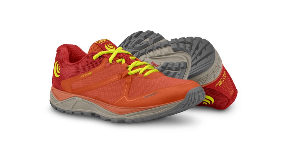 Topo Athletic MT-3 - Womens, Orange / Yellow, Medium, 11, W031-110-ORGYEL