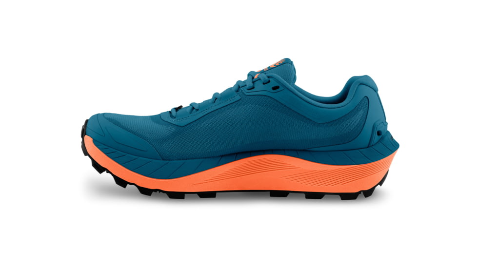 Topo Athletic MTN Racer 3 Road Running Shoe - Mens, Blue/Orange, 12.5, M065-125-BLUORG