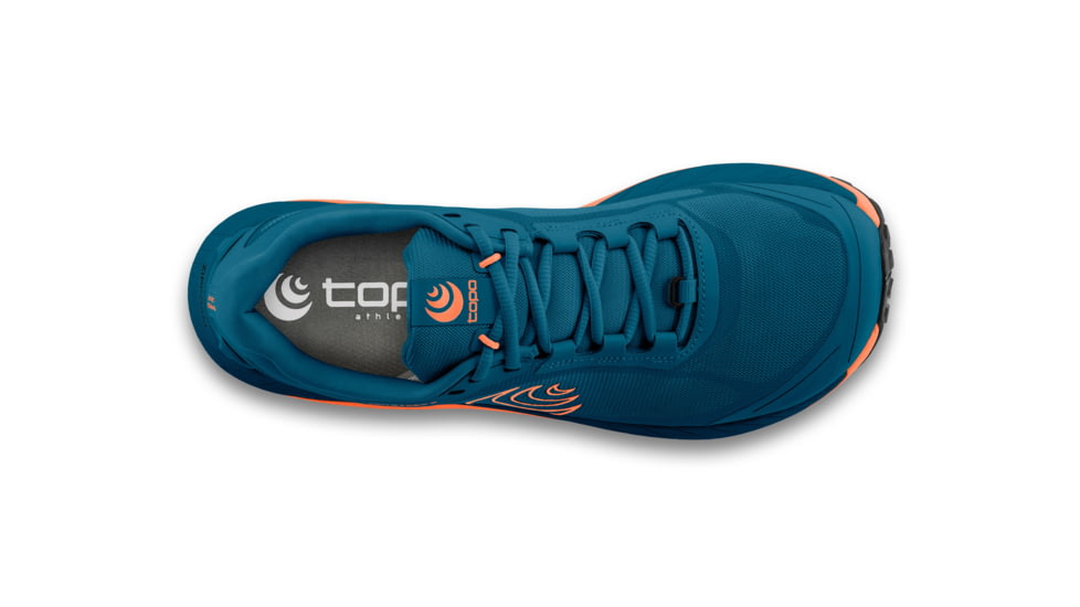 Topo Athletic MTN Racer 3 Road Running Shoe - Mens, Blue/Orange, 12.5, M065-125-BLUORG