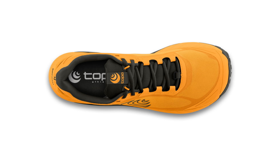 Topo Athletic MTN Racer 3 Road Running Shoe - Mens, Mango/Espresso, 12.5, M065-125-MANESP