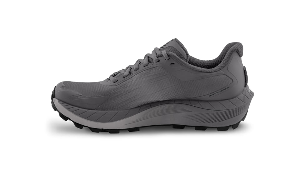 Topo Athletic MTN Racer 4 Trail Running Shoes - Mens, Grey/Lime, 11.0 US, M089-110-GRYLIM