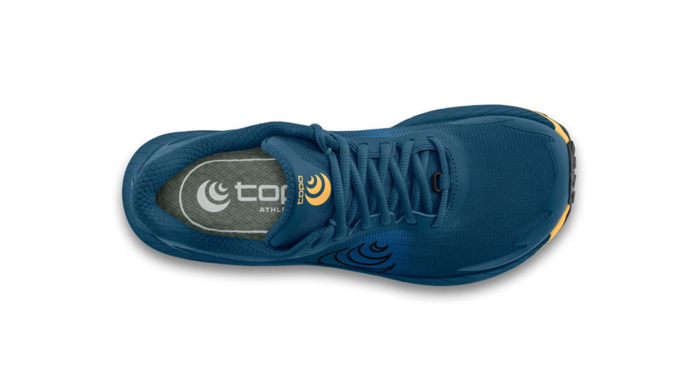 Topo Athletic MTN Racer 4 Trail Running Shoes - Mens, Navy/Orange, 11.5 US/Wide, M089-115W-NAVORG