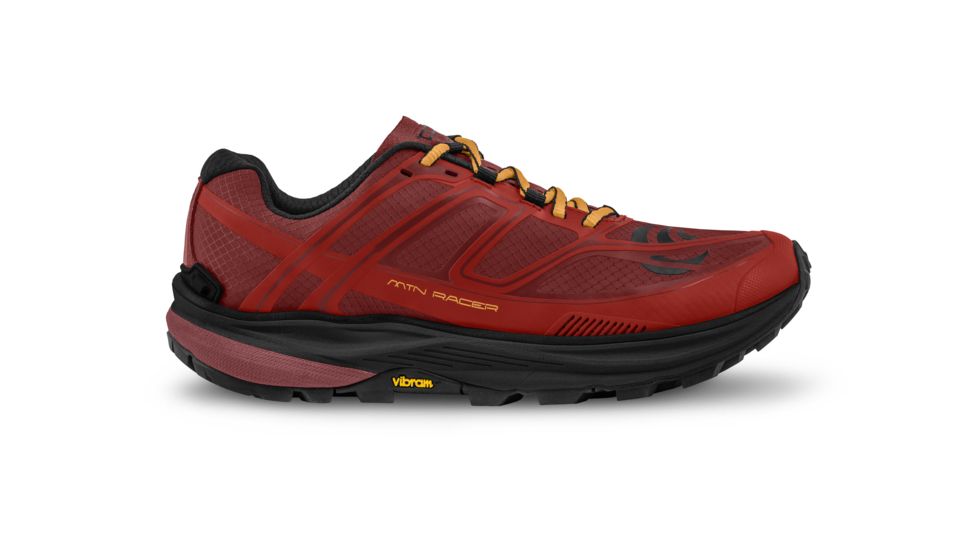 Topo Athletic MTN Racer - Mens, Red / Orange, Medium, 9, M033-090-REDORG