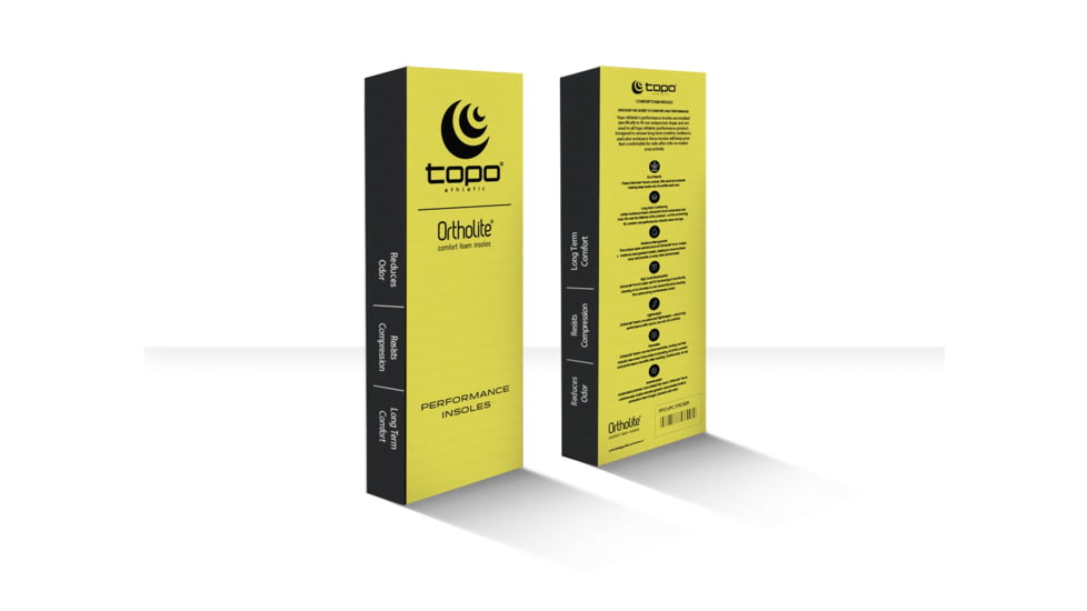 Topo Athletic Performance Insoles - Womens, Grey / White, 10, W913-100-GRYWHT