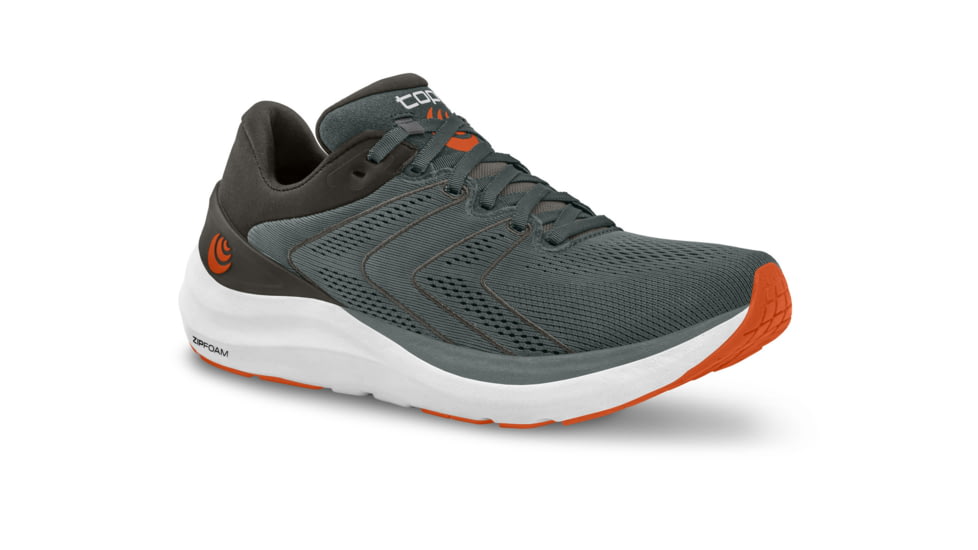 Topo Athletic Phantom 2 Road Running Shoes - Mens, Grey/Clay, 10.5, M046-105-GRYCLY