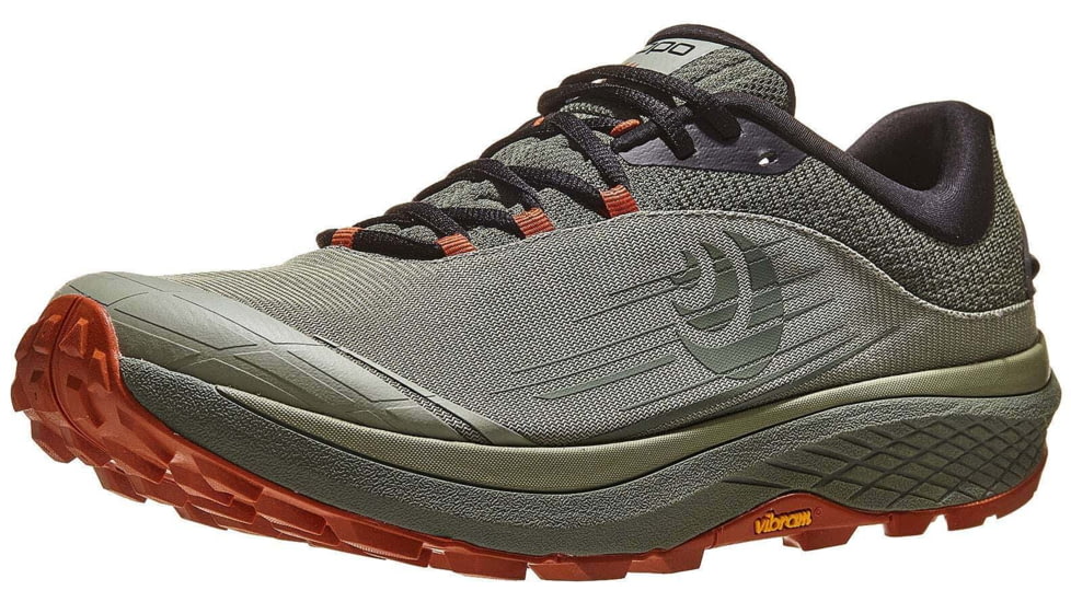 Topo Athletic Pursuit Road Running Shoes - Mens, Olive/Clay, 9, M057-090-OLVCLA