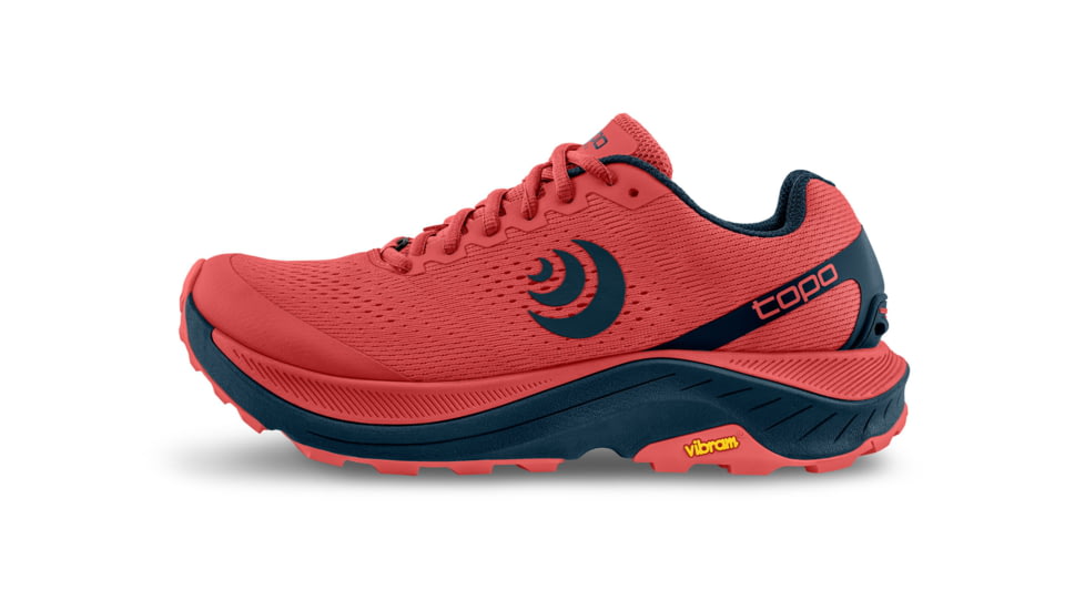 Topo Athletic Ultraventure 3 Road Running Shoes - Womens, Dusty Rose / Navy, 9, W060-090-DRONAV