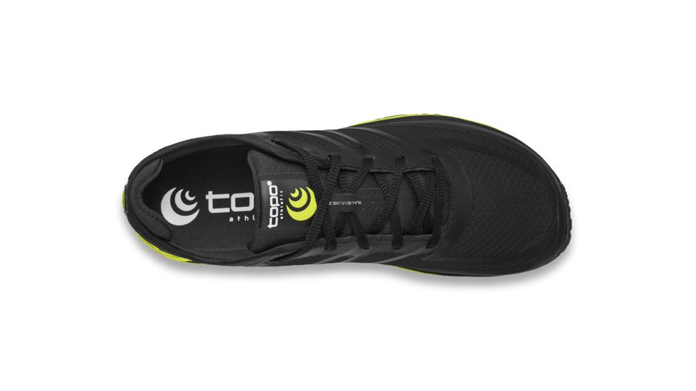 Topo Athletic Runventure 2 - Mens, Black / Green, Medium, 10, M022-100-BLKGRE