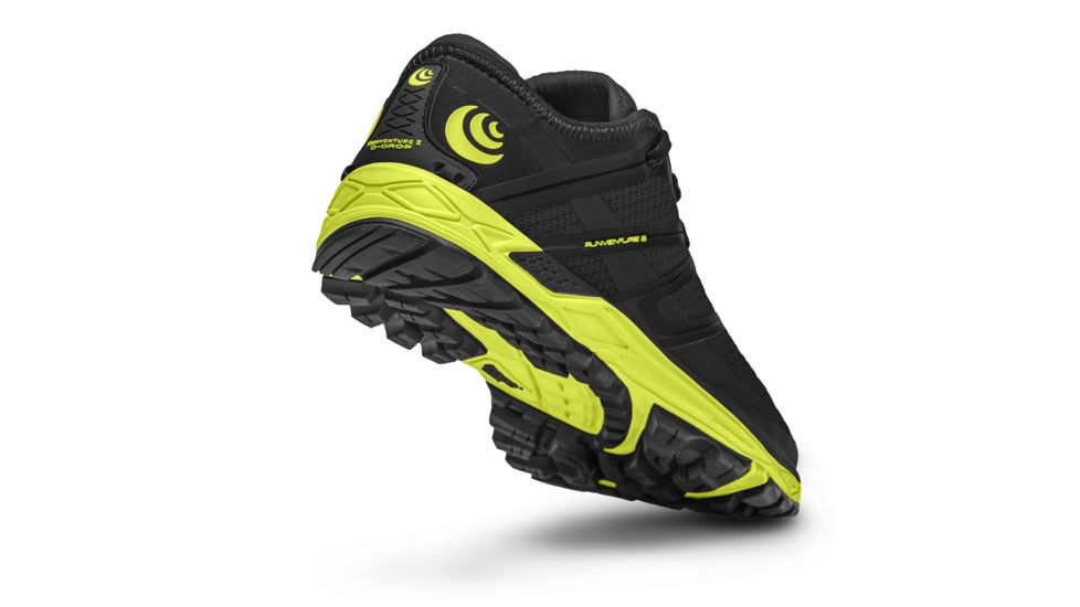 Topo Athletic Runventure 2 - Mens, Black / Green, Medium, 10, M022-100-BLKGRE