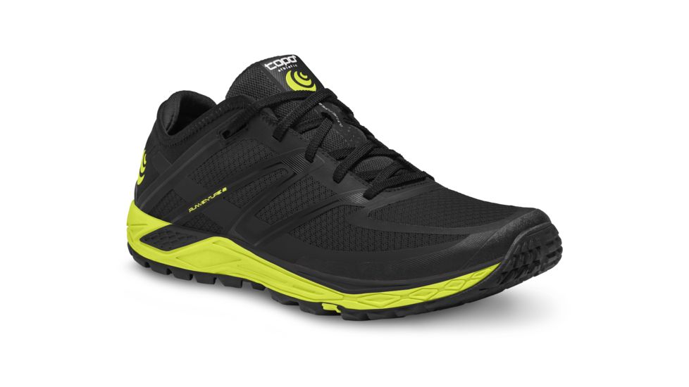 Topo Athletic Runventure 2 - Mens, Black / Green, Medium, 11, M022-110-BLKGRE