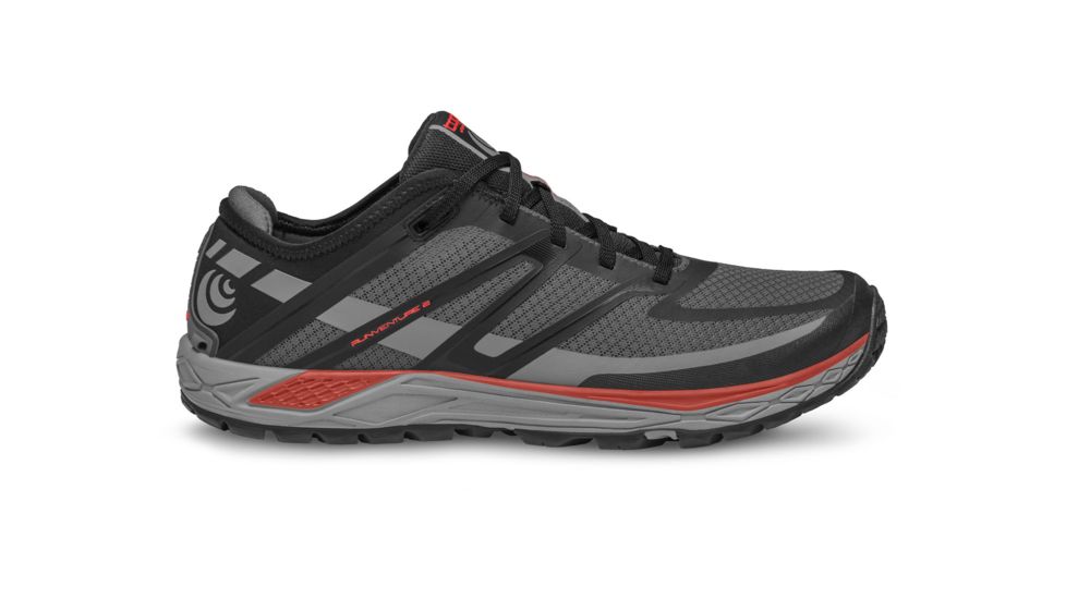 Topo Athletic Runventure 2 Trail Running Shoe - Mens, Grey/Red, 12 US M022-120-GRYRED