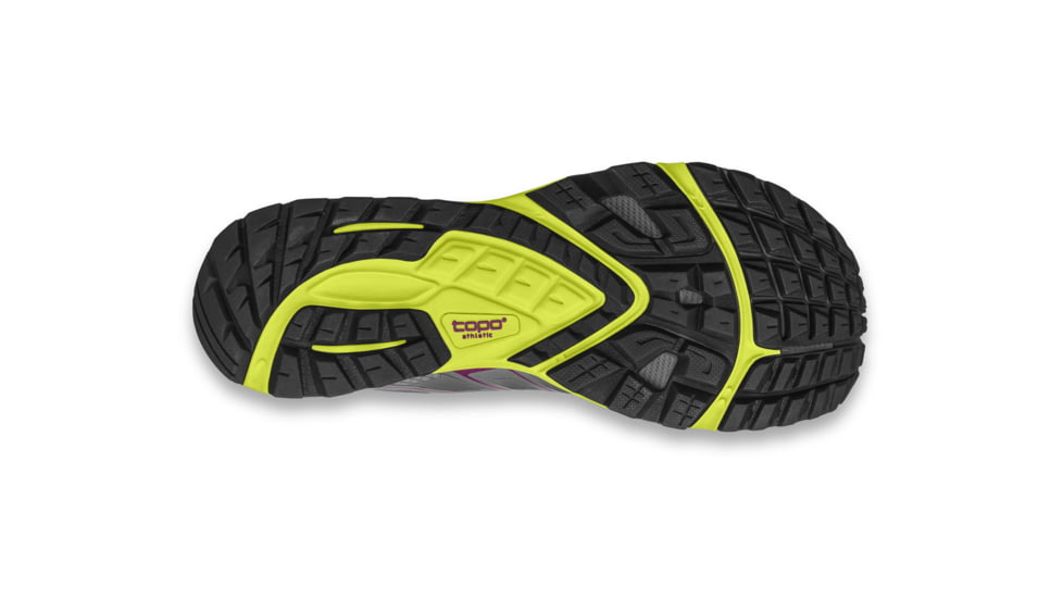 Topo Athletic Runventure 2 Trail Running Shoes - Womens, Grey/Yellow, 11 US W022-110-GRYYEL