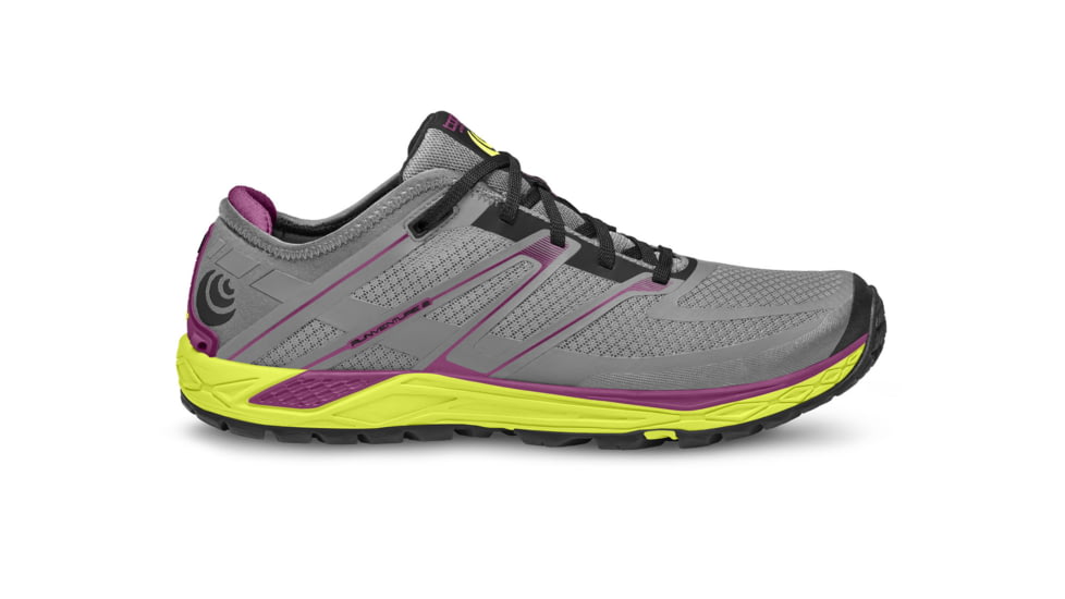 Topo Athletic Runventure 2 Trail Running Shoes - Womens, Grey/Yellow, 11 US W022-110-GRYYEL